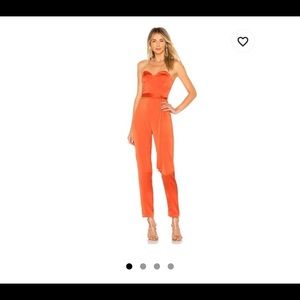 NBD strapless jumpsuit size Small, NEW WITH TAGS